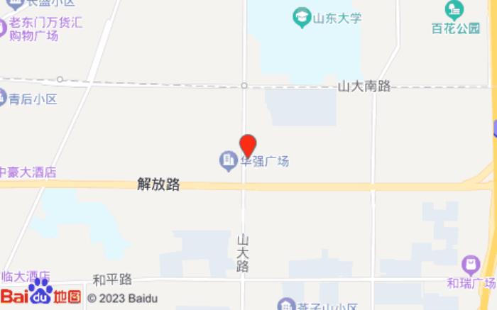 漢庭酒店(濟南山大路華強廣場店)位置圖