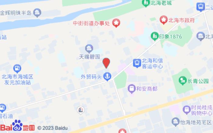 全季酒店(北海老街北部灣廣場店)位置圖