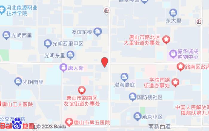 全季酒店(唐山火車站店)位置圖