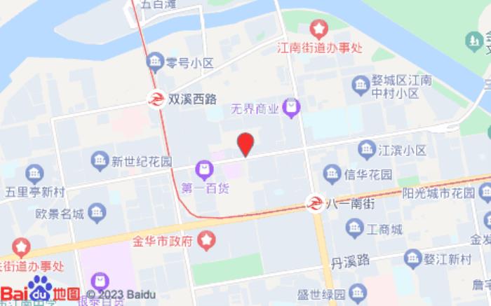 宜必思尚品(金華世貿(mào)城市廣場(chǎng)酒店)位置圖