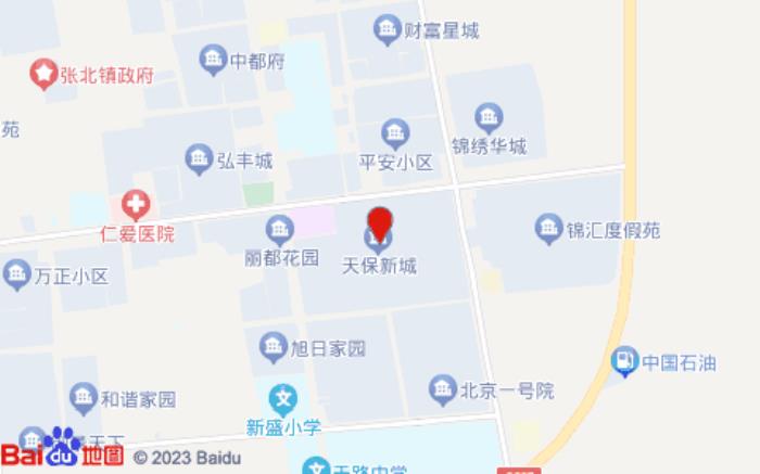 維也納酒店(張家口張北店)位置圖