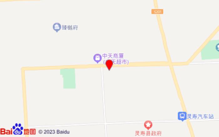 希岸酒店(石家莊靈壽店)位置圖