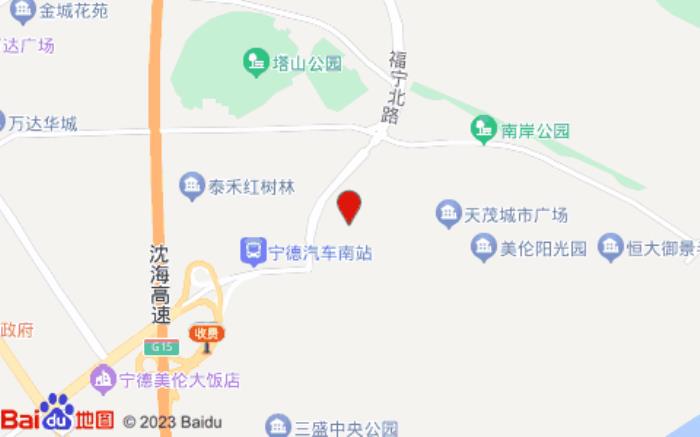 全季酒店(寧德德潤(rùn)尚街店)位置圖