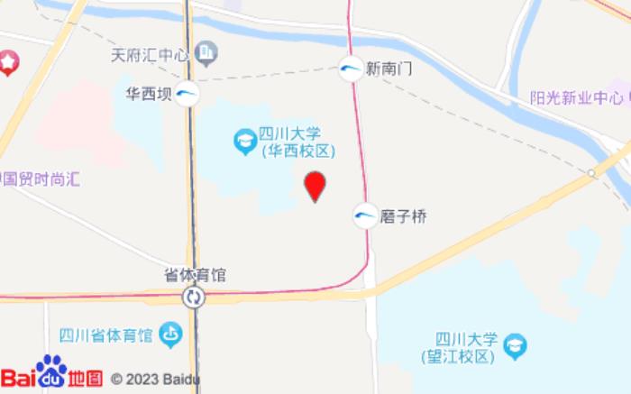 全季酒店(成都四川大學(xué)林蔭街店)位置圖