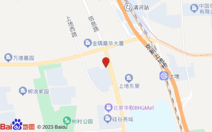 桔子水晶(北京上地中關(guān)村軟件園酒店)位置圖