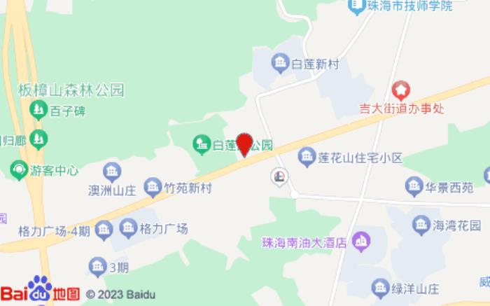 7天優(yōu)品Premium·珠海九洲大道店位置圖