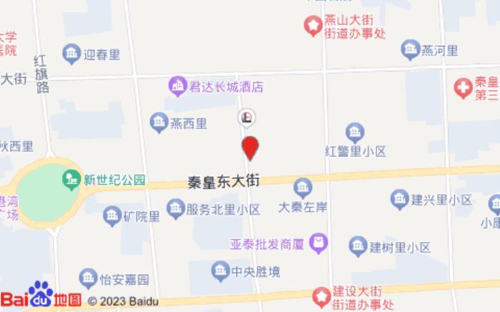 尚客優(yōu)酒店(秦皇島文化路店)位置圖