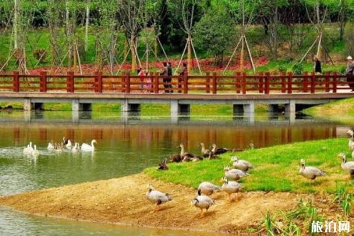 西安浐灞桃花潭公園 西安浐灞桃花潭公園